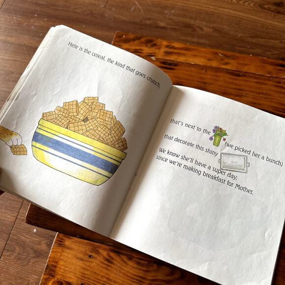 Vintage 1998 We're Making Breakfast For Mother Paperback Book - Picture 5 of 9